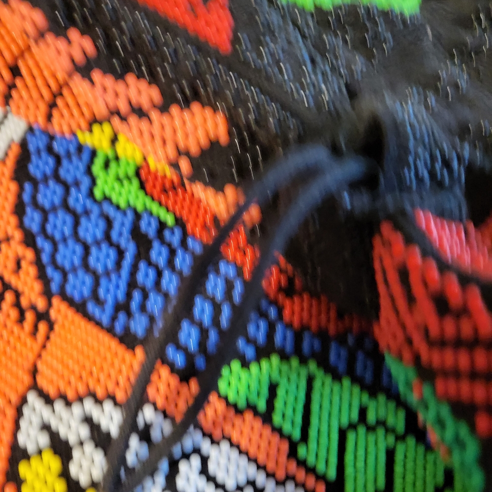 Vintage America Multicolor Beaded Bag - Picture 4 of 16